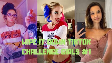 Wipe it down TikTok challenge video and more celebrities doing wipe it down. - YouTube