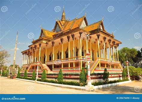 Buddhist temple, cambodia stock photo. Image of cambodia - 20675690