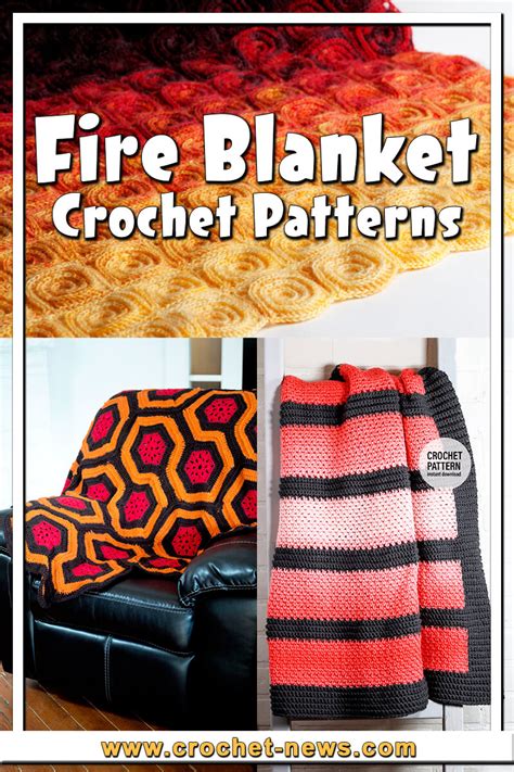 6 Fire Blanket Crochet Patterns