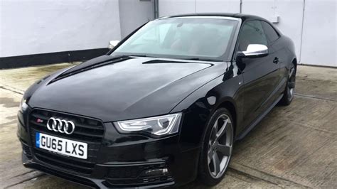 2015/65 Audi S5 3.0TFSi S.Line Black Edition Coupe finished in Brilliant Black Metallic - YouTube