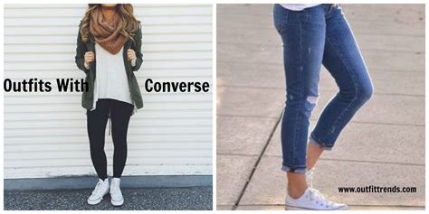 Outfits With Converse-20 Stylish Ways to Wear Converse Shoes