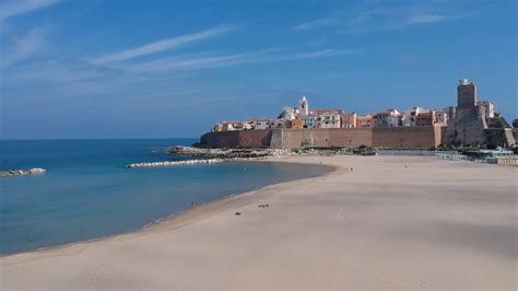 Termoli : Italy Molise Termoli Old Town With Castello Svevo View From Beach Stockphoto - Booking ...