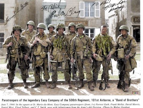 The original boys of Easy Company "Band of Brothers", 506th PIR, 101st ...