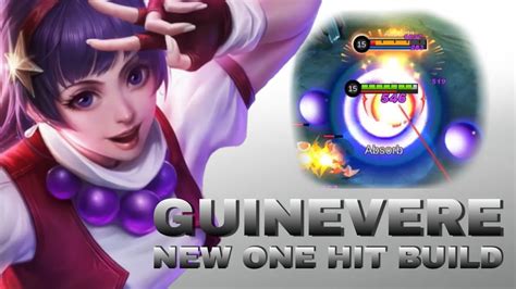 GUINEVERE NEW ONE HIT BUILD | MLBB | TOP GLOBAL GUINEVERE | EMBLEM SET ...