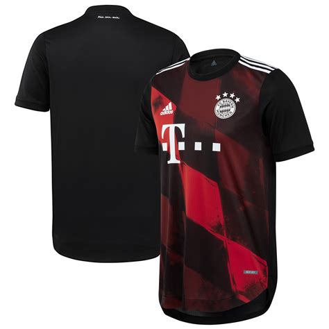 Men's adidas Black Bayern Munich 2020/21 Third Authentic Jersey