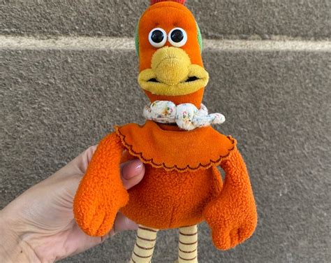 Chicken Run Ginger Plush Stuffed Toy 1999, Aardman Vintage Farm Animals ...