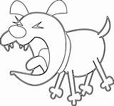 Dog Bark Coloring Page  Wecoloringpagecom sketch template