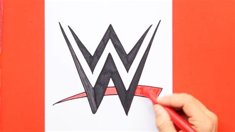 How to draw WWE Logo - YouTube