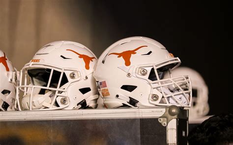 LOOK: Texas Longhorns COVID-19 football helmets are something else