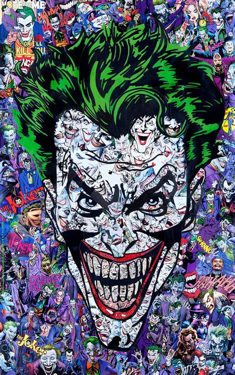 HD wallpaper: joker comic books, multi colored, representation, art and ...