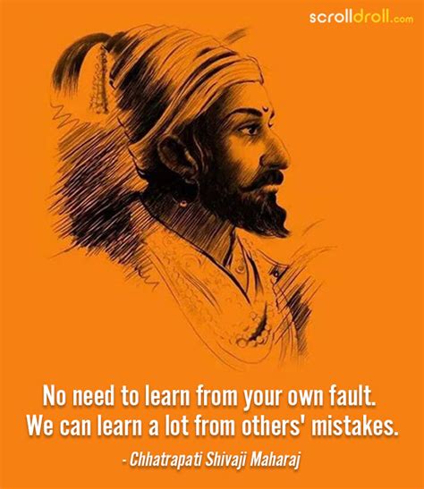 15 Quotes By Shivaji Maharaj On Freedom, Nationalism, Valour & Life