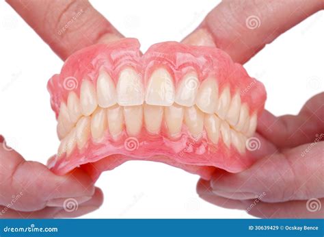 Dental prosthesis stock image. Image of care, dentures - 30639429