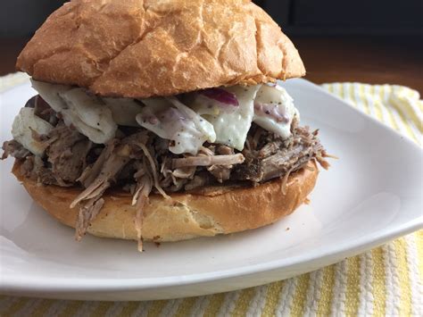 Pulled Pork Sandwiches with Creamy Coleslaw Recipe