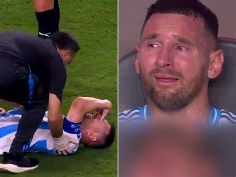 Lionel Messi Suffers Ankle Injury in Copa America 2024 Final ...