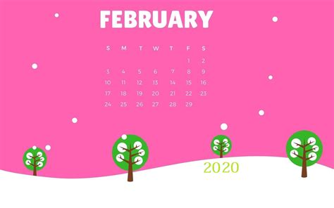 Aesthetic February Calendar Wallpaper - Choose from hundreds of free aesthetic wallpapers.