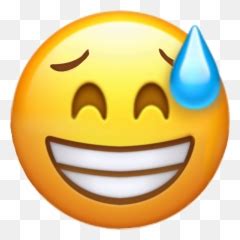 Free transparent nervous laughter emoji images, page 1 - emojipng.com