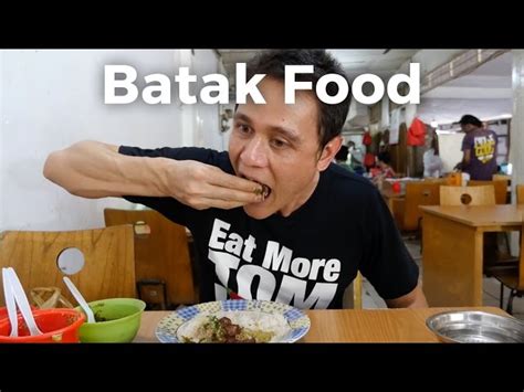 Batak Food - Northern Sumatran Food at Lapo Ni Tondongta Restaurant in ...