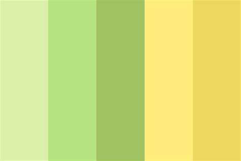 Honeydew and Sunlight Color Palette