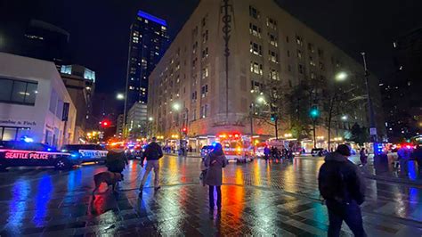 Seattle shooting: At least 1 dead, 7 injured in downtown shooting