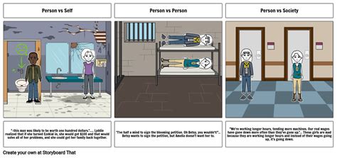 Person vs Self Storyboard by 07012fc1