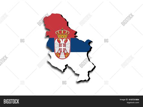 Outline Map Serbia Image & Photo (Free Trial) | Bigstock