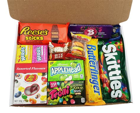 American Candy Hamper Reeses Skittles Jelly Belly Nerds American Sweets ...