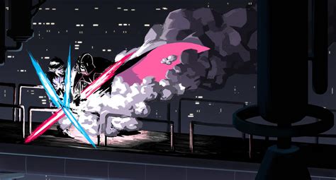 Bespin Duel by redrobo on DeviantArt