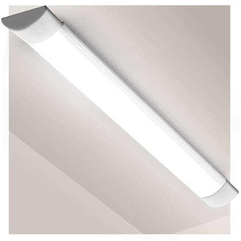 Buy Viugreum 4ft LED Batten Light, Ceiling Tube Light, 3200K, 230V, 40W ...