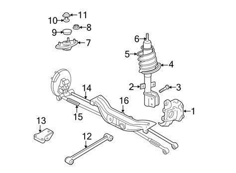 Chevrolet Impala Suspension Strut Mount (Rear) - 10398290 | GM Parts Bin