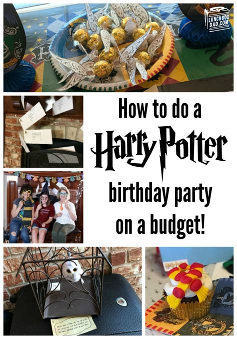 How to throw a Harry Potter party for your kids while sticking to a ...