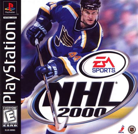 NHL 2000 (1999) PlayStation box cover art - MobyGames