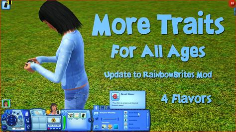 My Sims 3 Blog: More Traits for All Ages by mikey