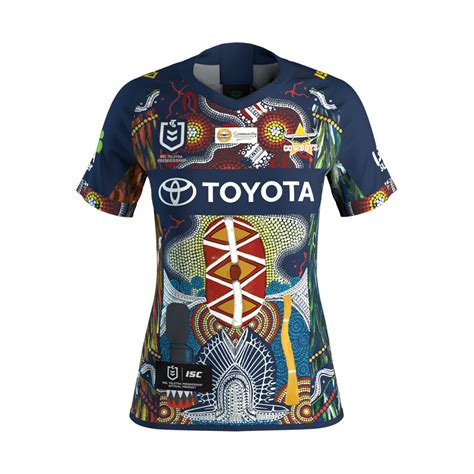 Buy 2019 North Queensland Cowboys Indigenous Jersey - Womens - NRL Jerseys