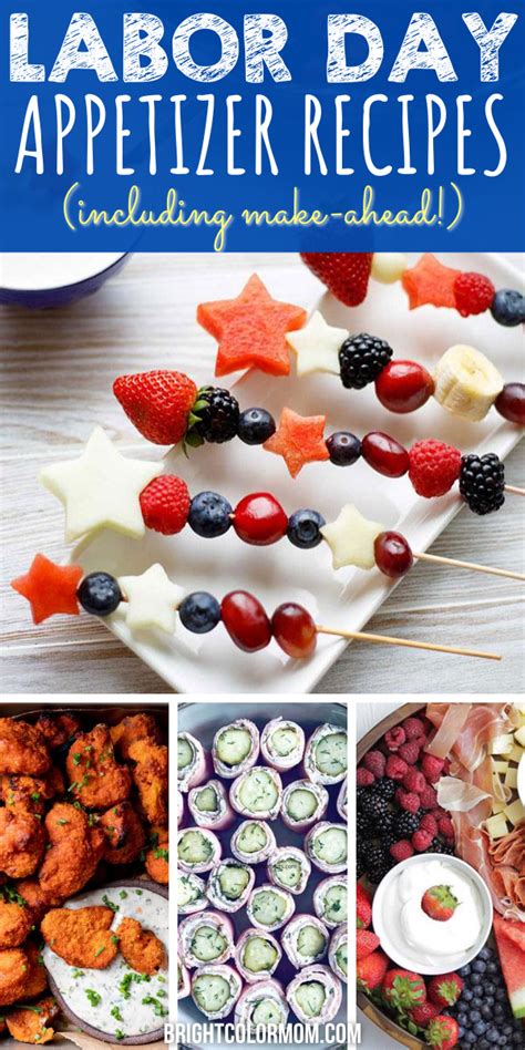 29 Delicious Labor Day Appetizers Your Cookout Deserves (Recipes ...