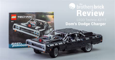 LEGO Technic 42111 Dom's Dodge Charger [Review] - The Brothers Brick ...