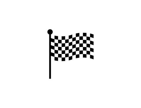 Racing Flag Emoji stock vectors - iStock