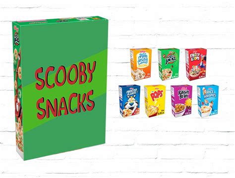 Printable Scooby Snacks Box