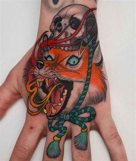 Fox Animal Tattoo Designs