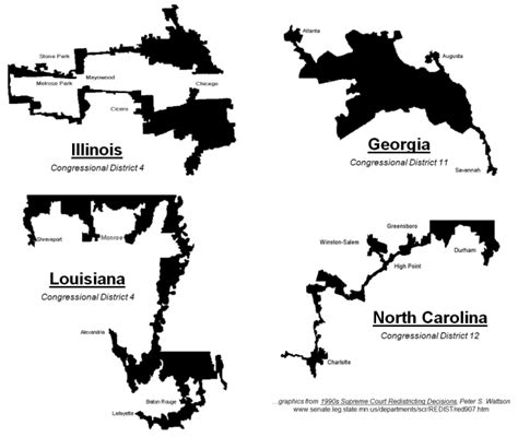 Gerrymandered Districts Maps | POLITUSIC