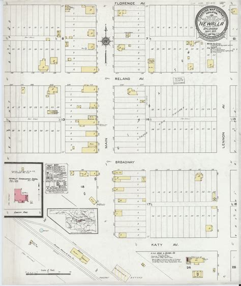 Sanborn Fire Insurance Map from Newalla, Oklahoma County, Oklahoma ...