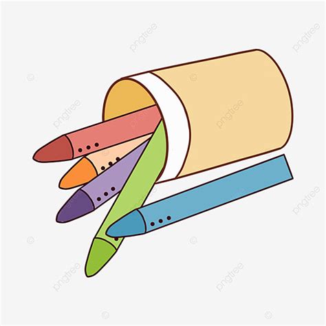 Color Blue Crayon Clipart Hd PNG, Multiple Cartoon Colorful Crayons ...