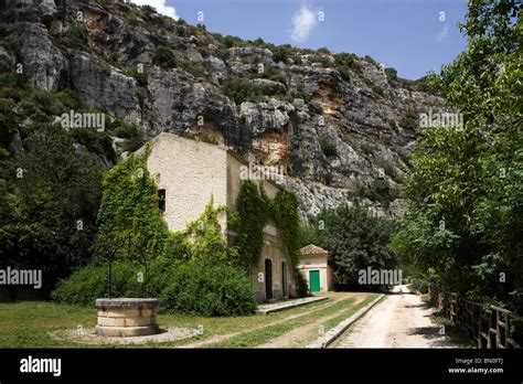 Rocky Necropolis of Pantalica, UNESCO World Heritage Sites, river Anapo ...