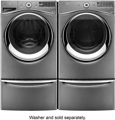 Maytag - Washer/Dryer Laundry Pedestal with Storage Drawer - Metallic ...