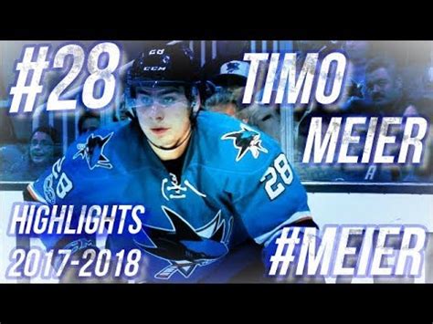 TIMO MEIER HIGHLIGHTS 17-18 [HD] - YouTube