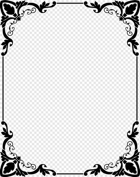 Ornamento, Marco, Frontera, Elegante, Antiguo, Decoración, Estilo, png | PNGWing