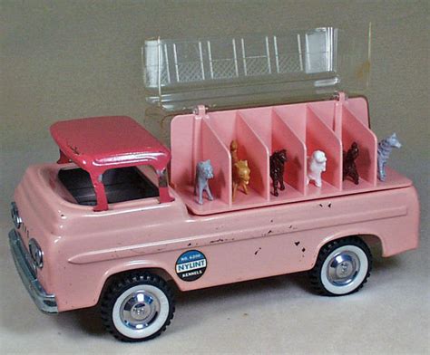 Don't think this is exactly it, but I had a pink truck with little dogs. Loved it. | Pink truck ...