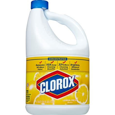 Clorox Bleach Concentrated Lemon Fresh 121 fl oz (3.78 qt)