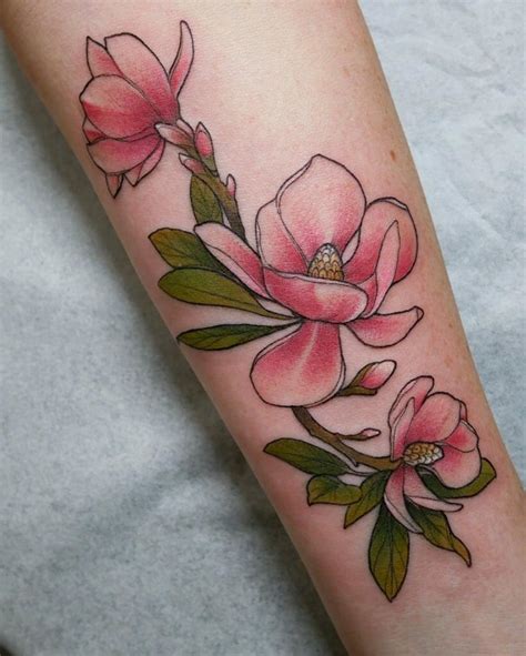 101 Amazing Magnolia Tattoo Designs You Need To See! | Outsons | Men's Fashion Tips And Style ...