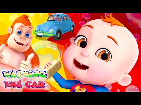 Car Wash Song For Kids | Nursery Rhymes & Baby Songs |Cartoon Animation ...