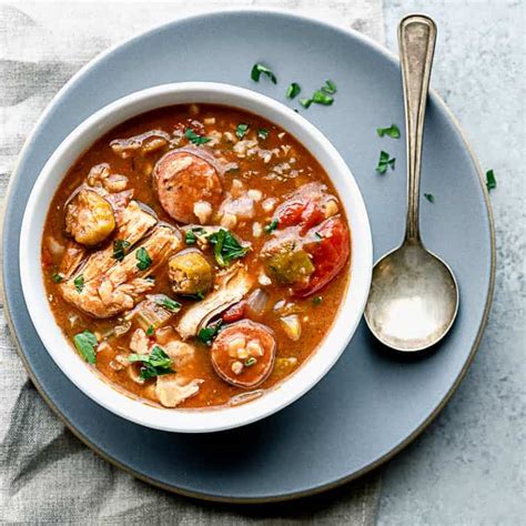 slow cooker gumbo with chicken - Healthy Seasonal Recipes